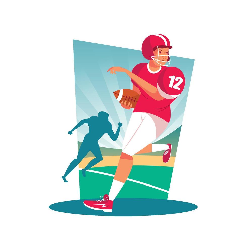 American Football Concept vector