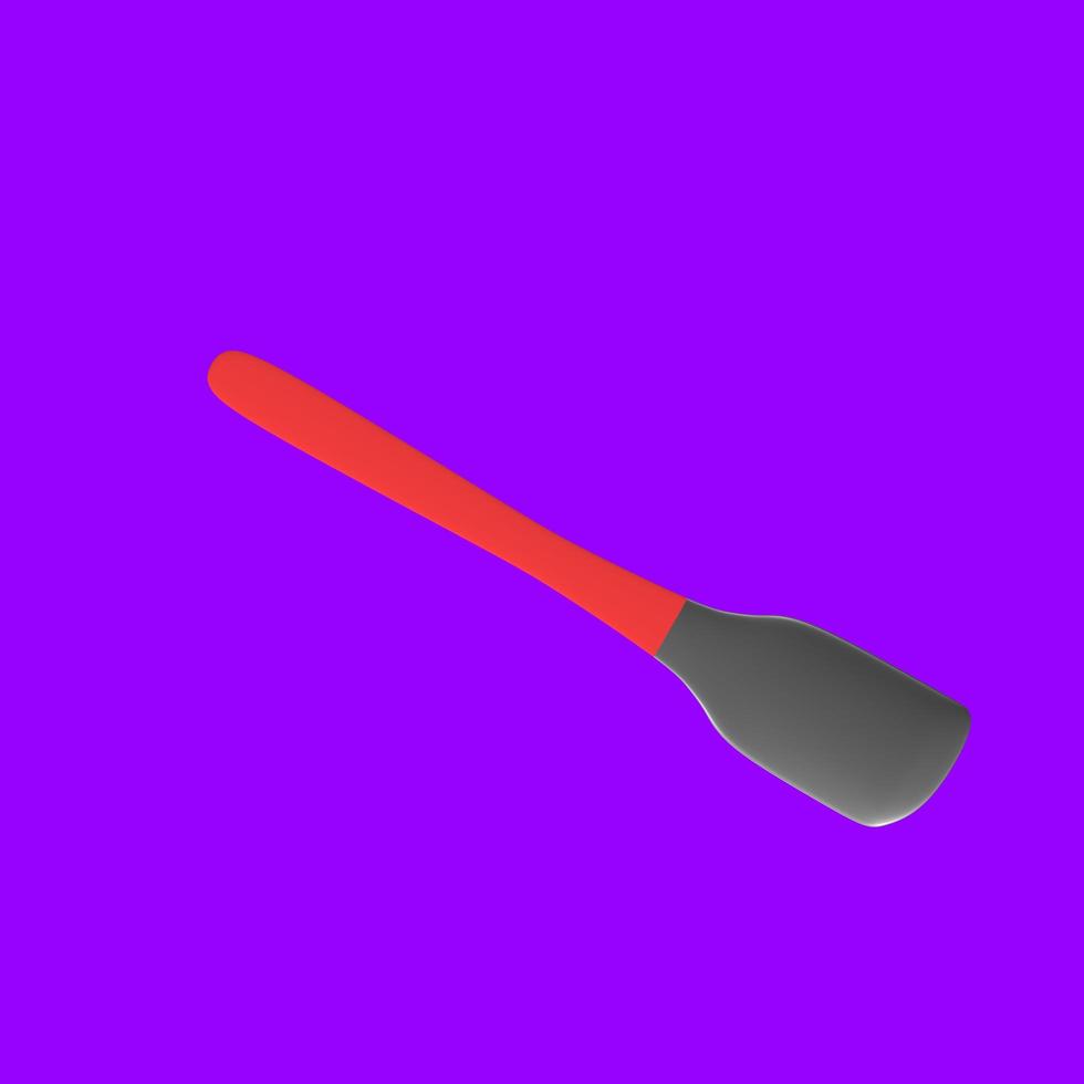 Spatula isolated on background photo