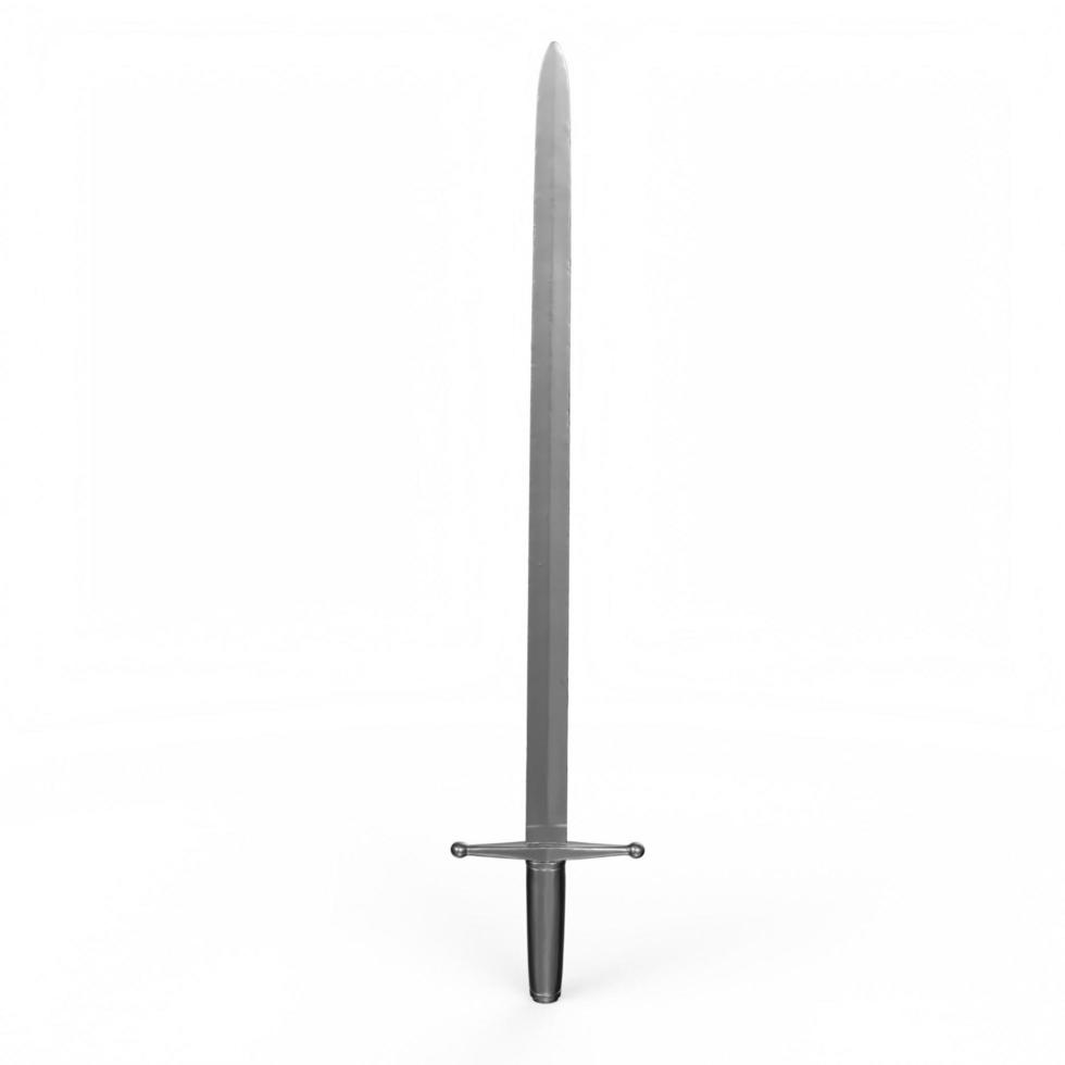 sword isolated on background photo