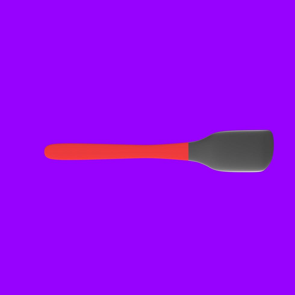 Spatula isolated on background photo