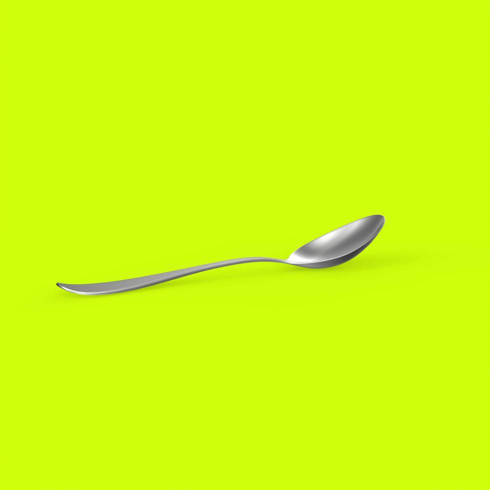 spoon isolated kitchen object photo