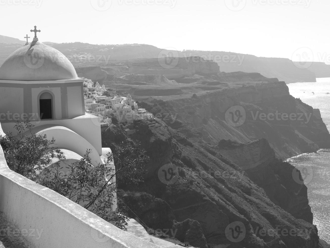 the greek island santorini photo