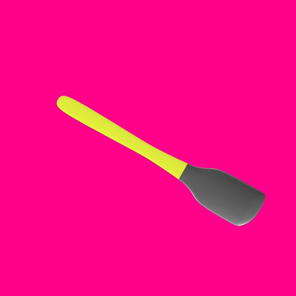 Spatula isolated on a background photo