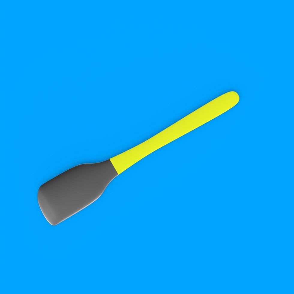 Spatula isolated on a background photo