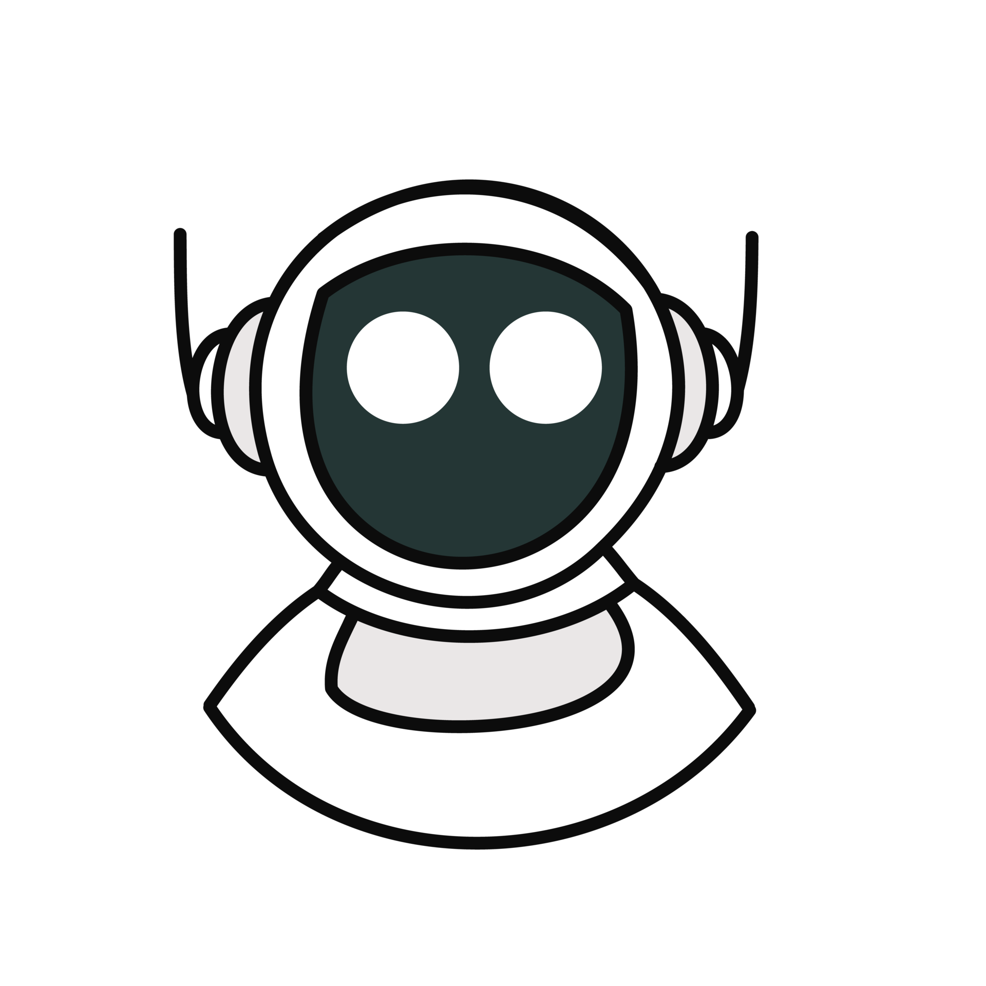 Aesthetic Cute Robot Astronaut Bullet Journal 16731089 PNG