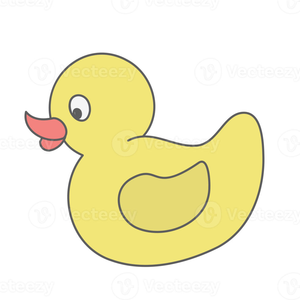 Aesthetic Baby Born Duck Toys Collection Set png