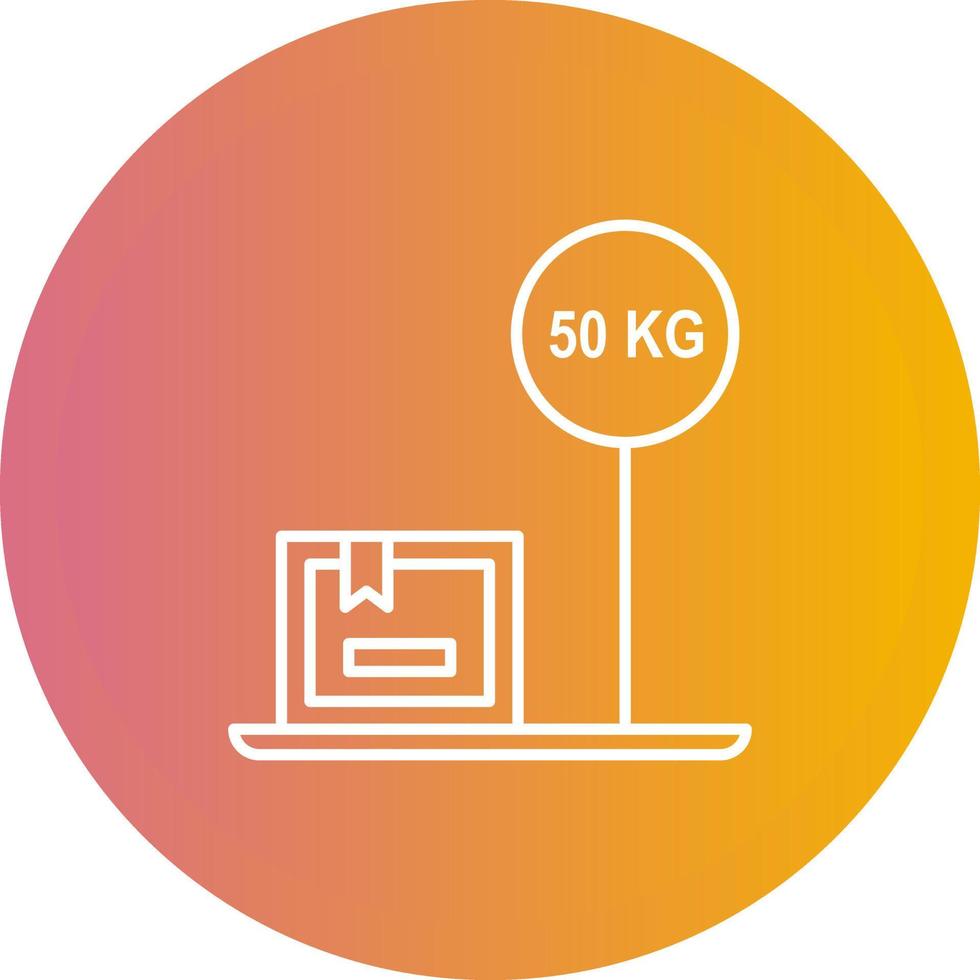 Weight Vector Icon