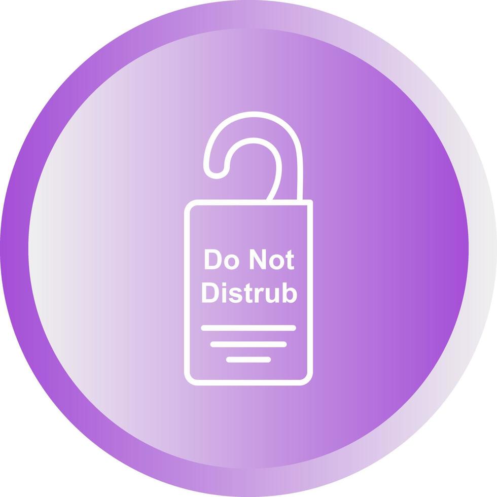 Door Hanger Vector Icon