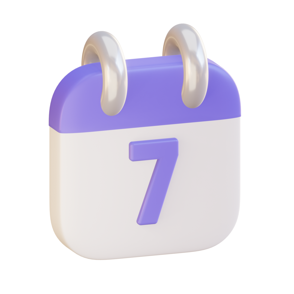 Free kalender datum 3d pictogrammen 16731840 png with transparent