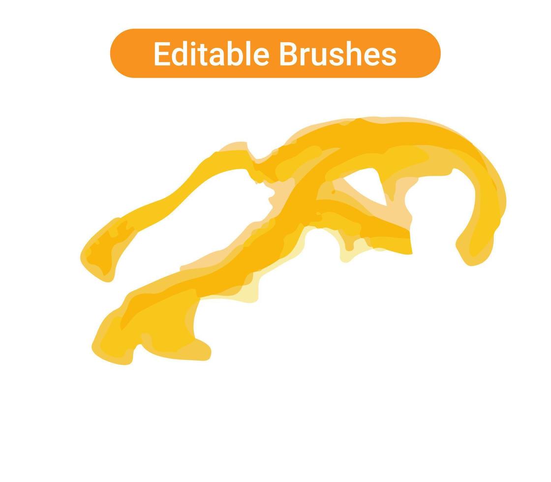 Brush strokes Pro vector