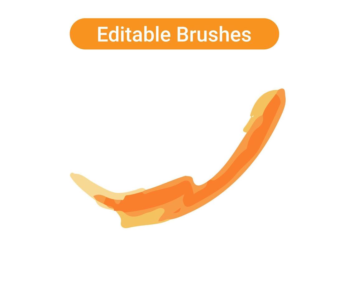 Brush strokes Pro vector