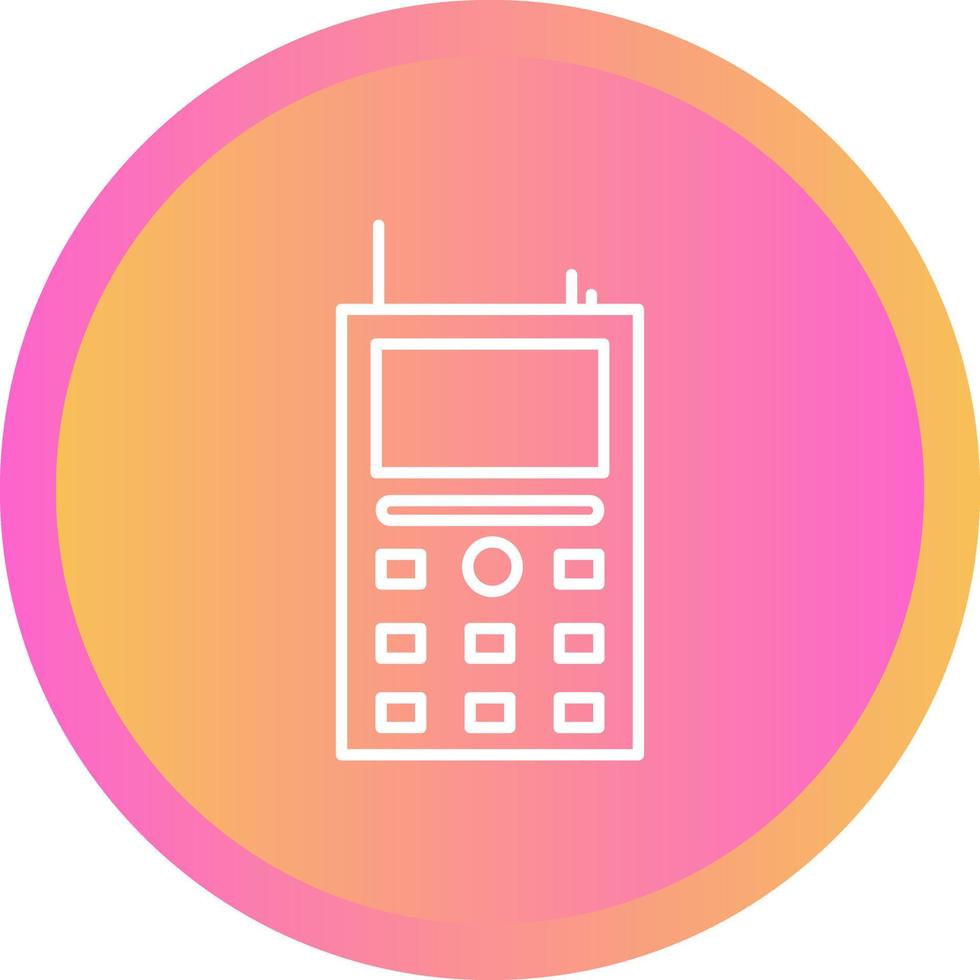 icono de vector de teléfono celular