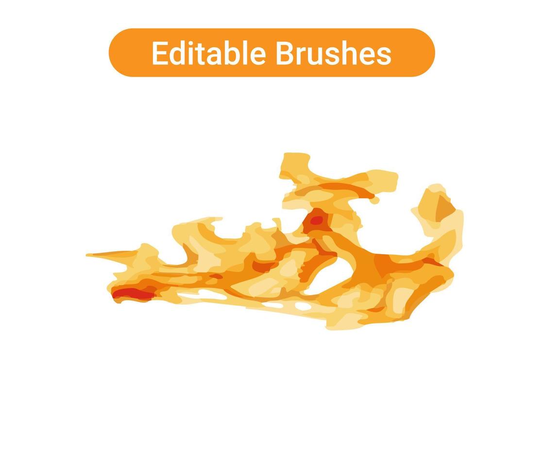 Brush strokes Pro vector