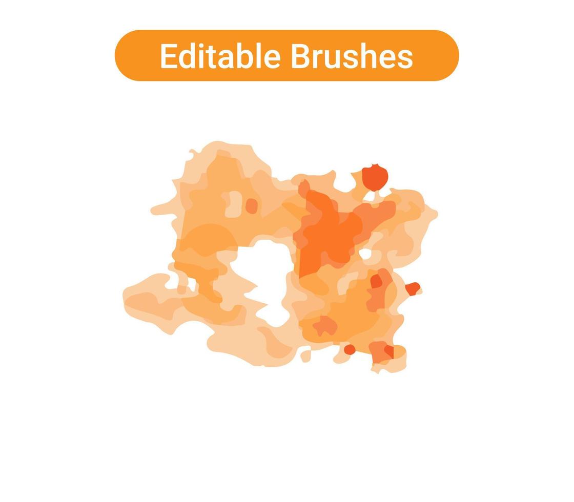 Brush strokes Pro vector