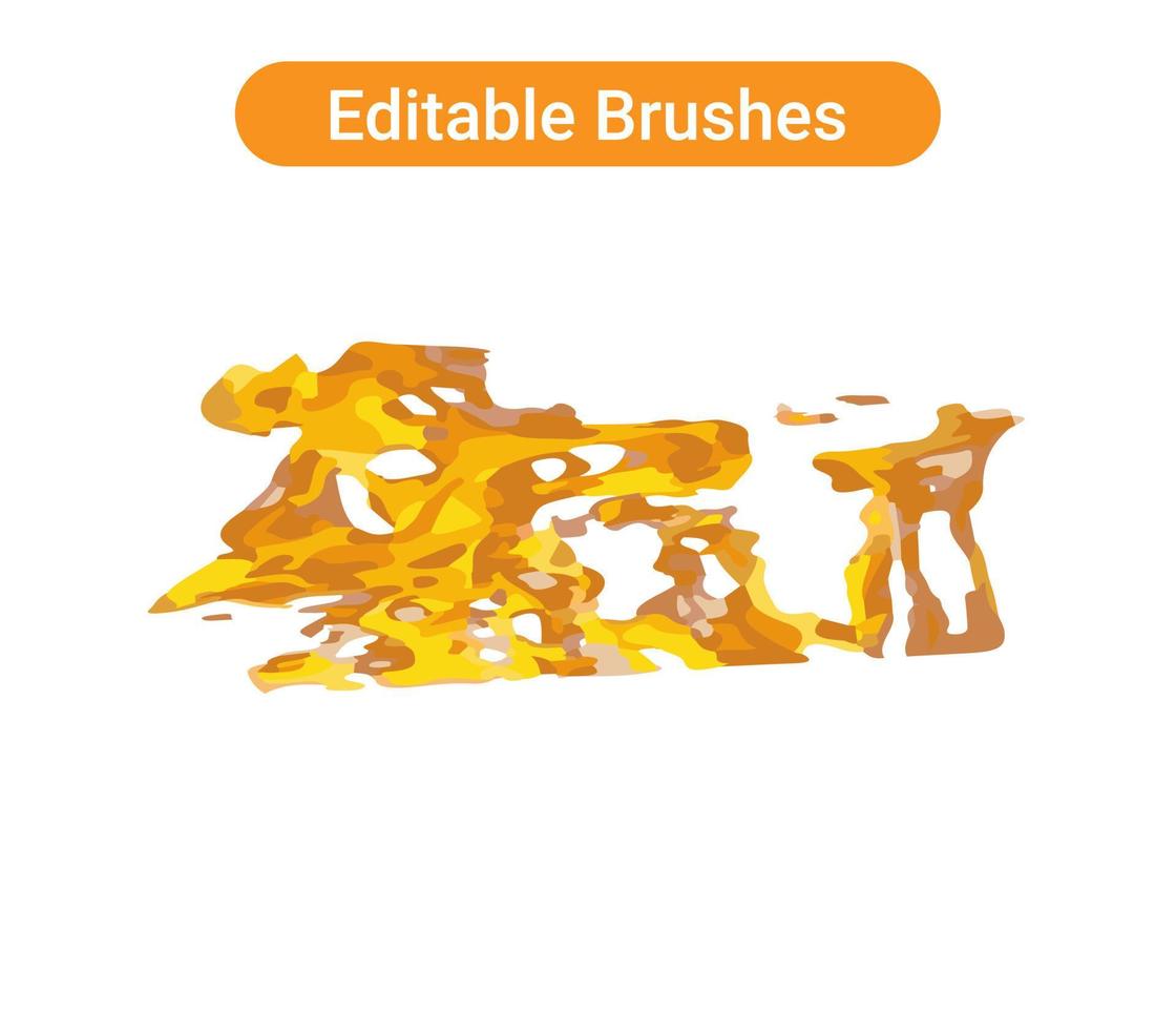 Brush strokes Pro vector