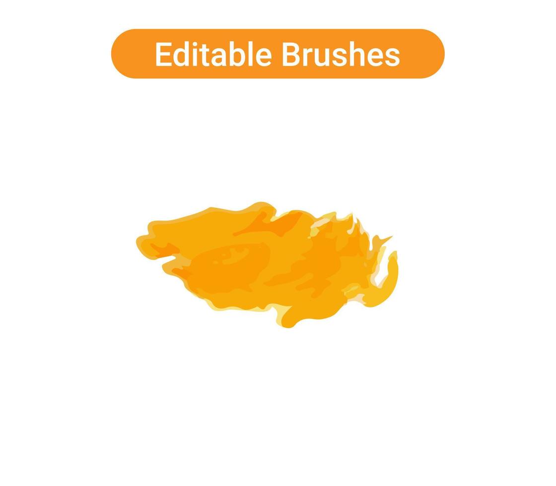 Brush strokes Pro vector