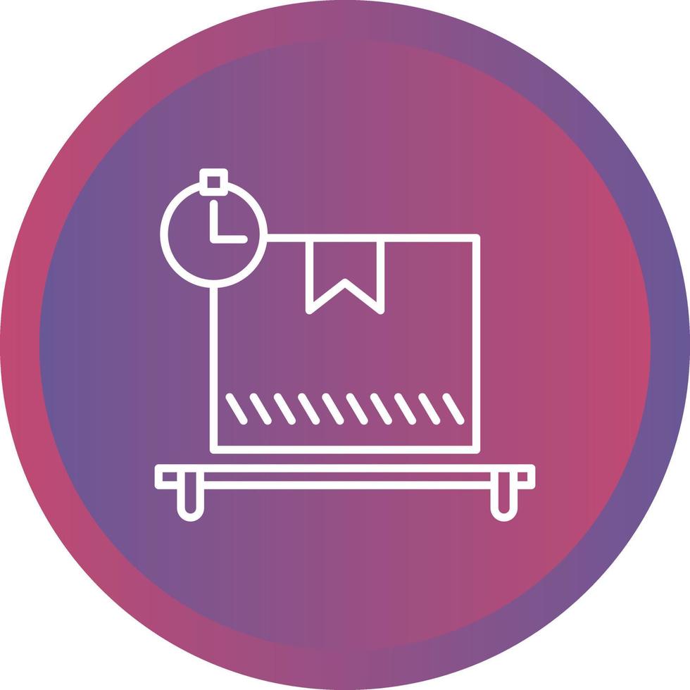 Package Pending Vector Icon