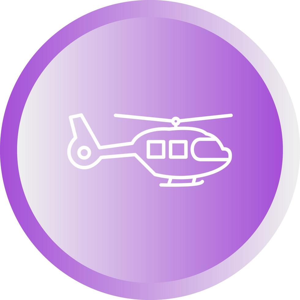 Helicopter Vector Icon