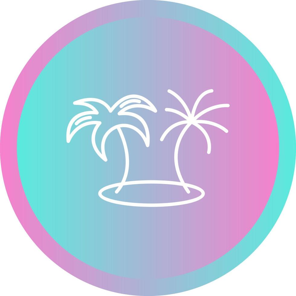 Island Vector Icon
