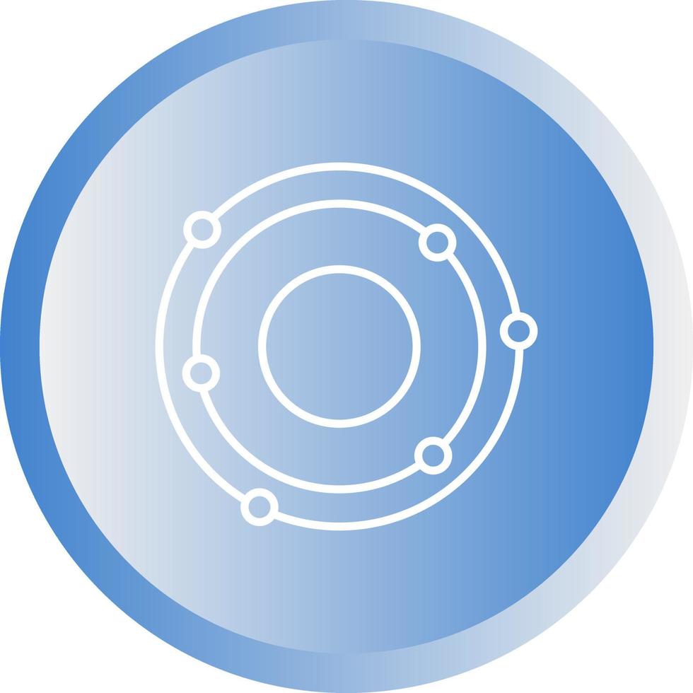 Atomic Structure Vector Icon