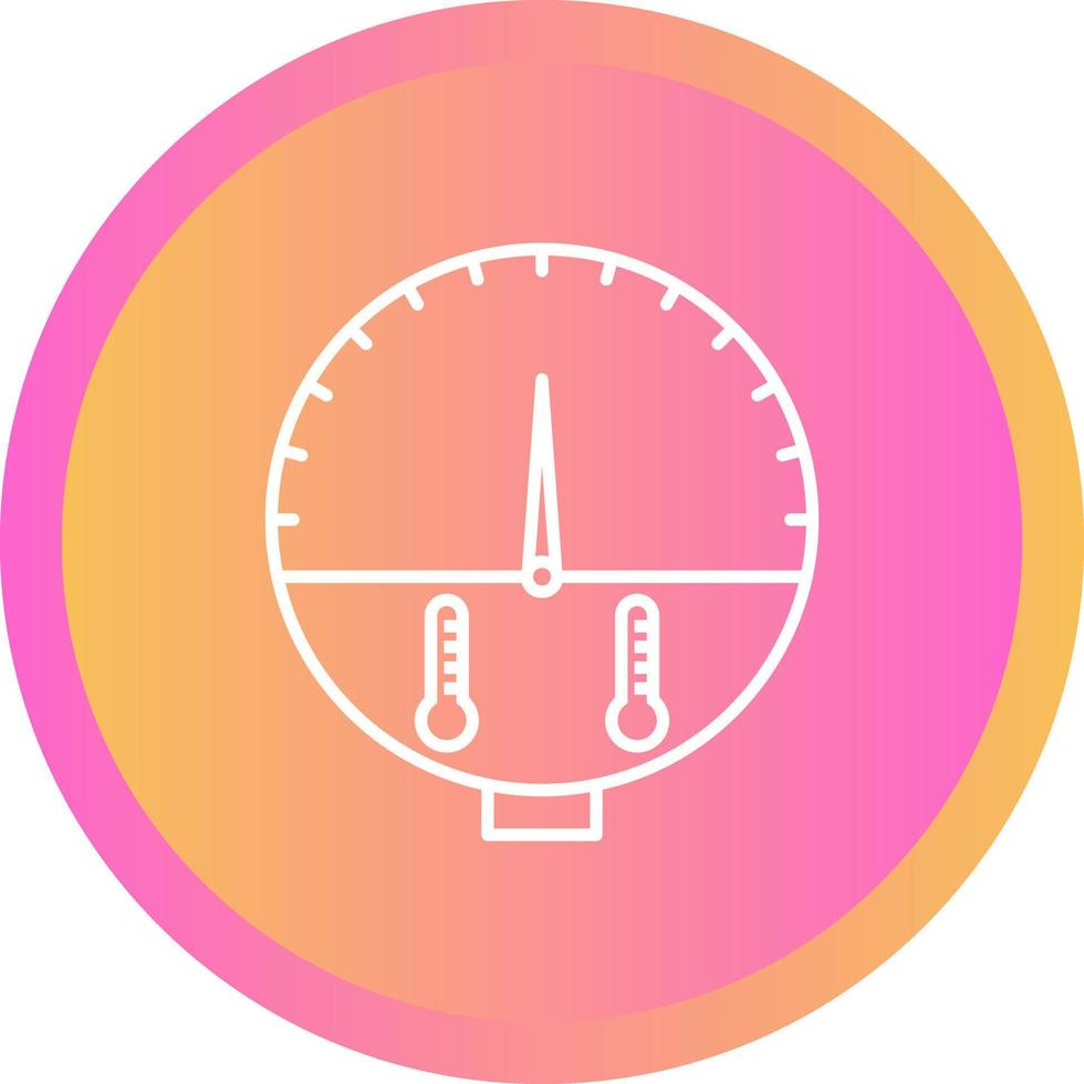Temperature Indicator Vector Icon