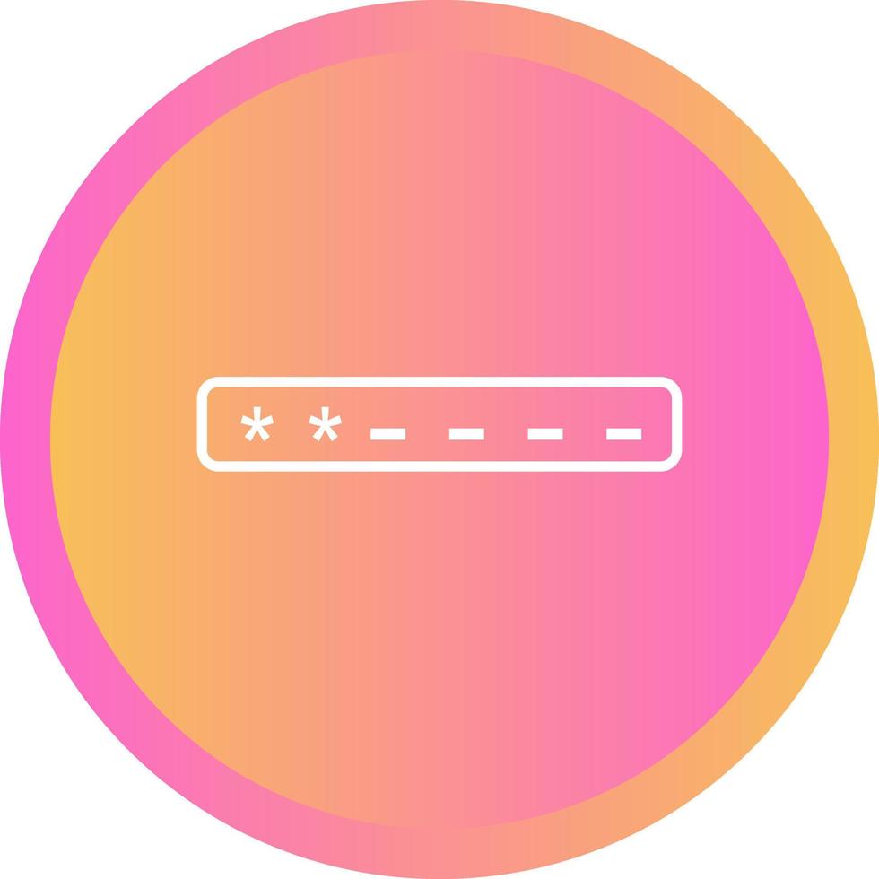 Enter Passcode Vector Icon