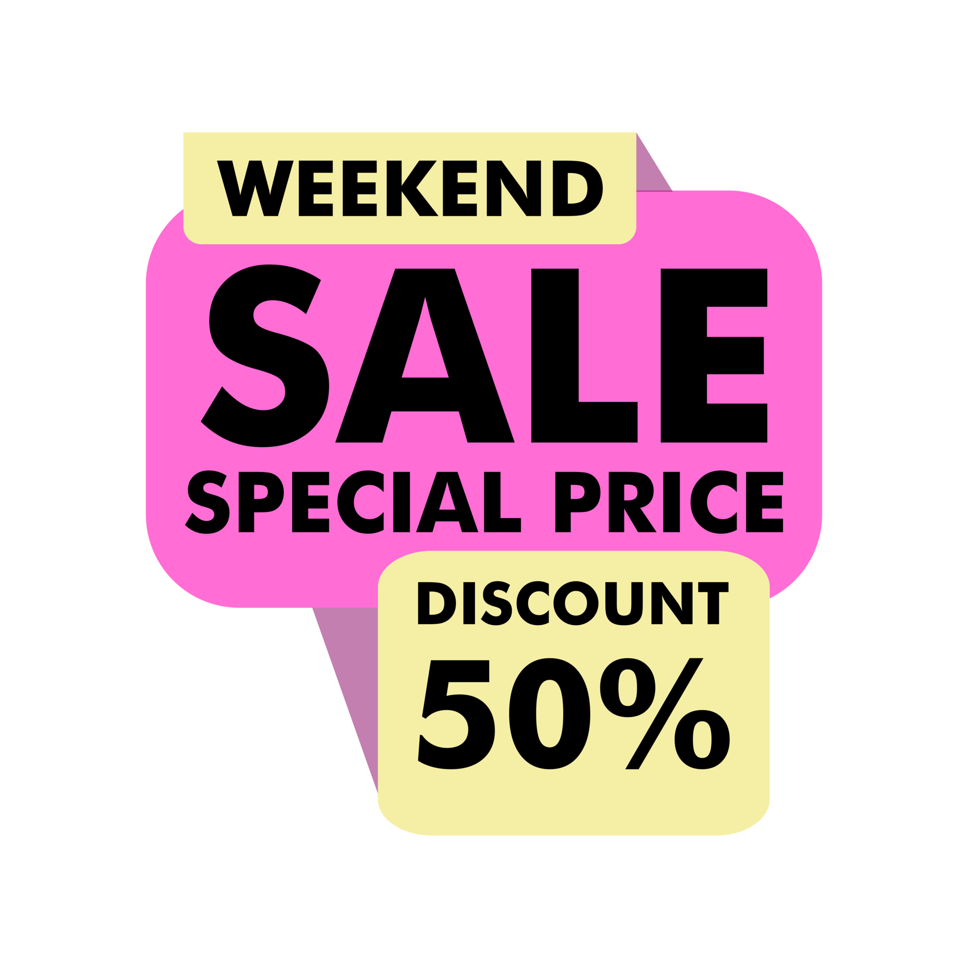 conjunto de banners de venta, colección de etiquetas de oferta especial
