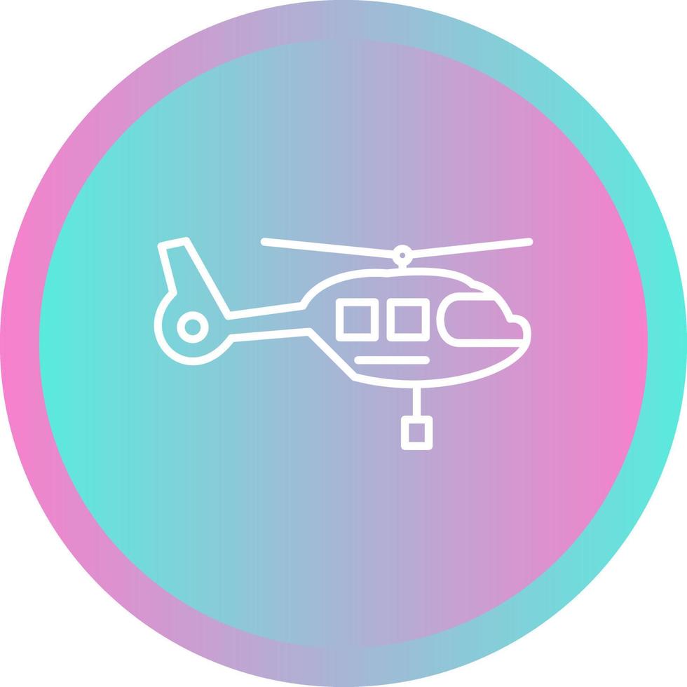 Helicopter Vector Icon