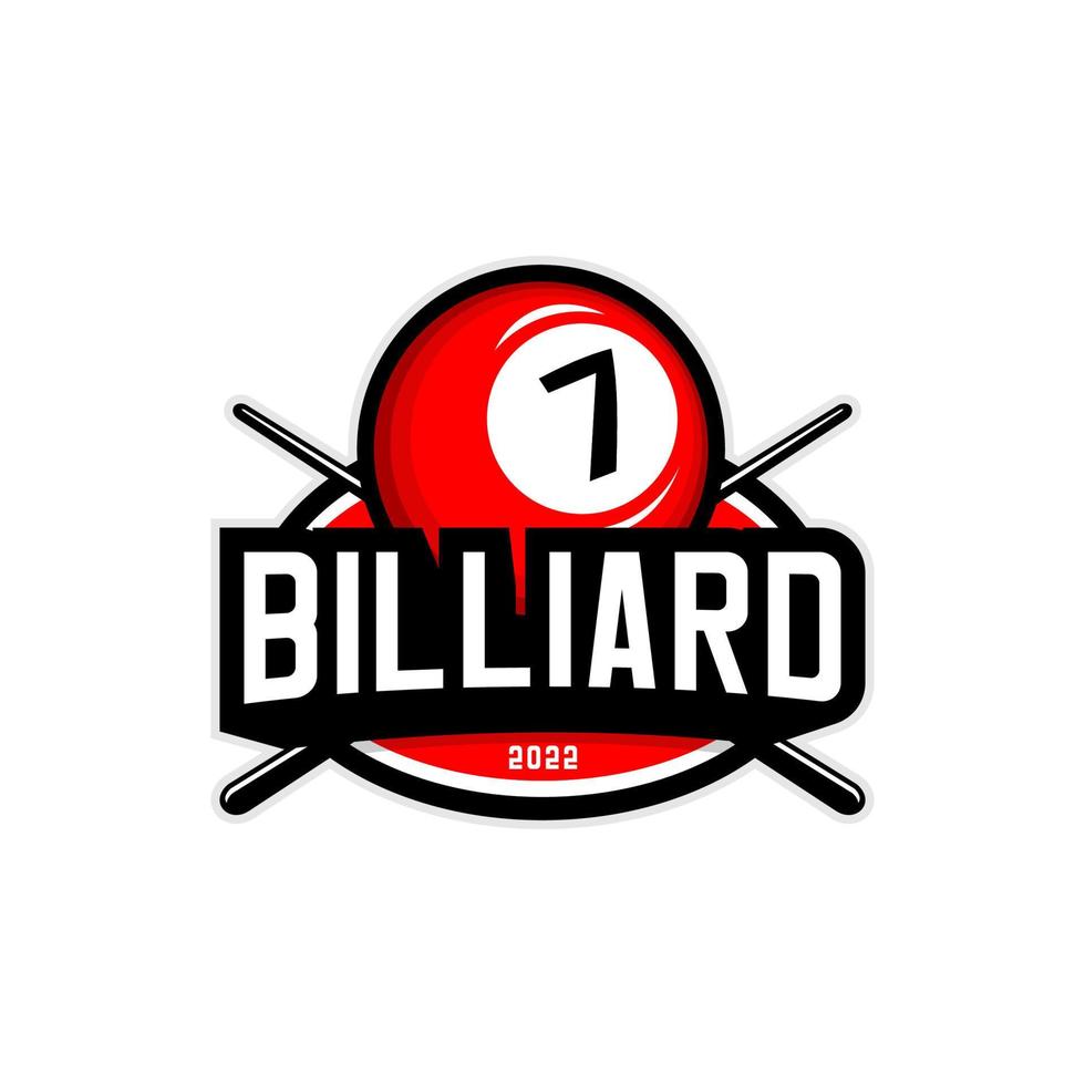 BILLIARD BALL LOGOS vector