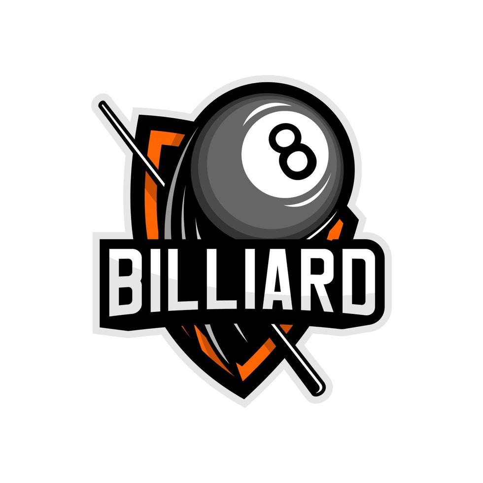 BILLIARD BALLS LOGO vector