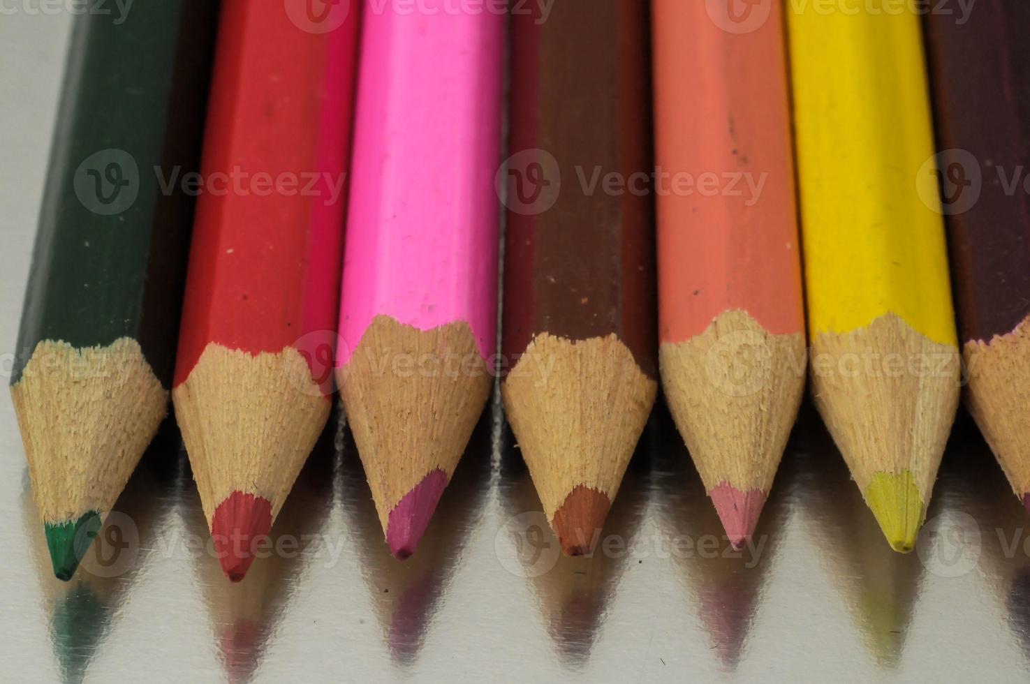 New Colored Pencils Textured photo