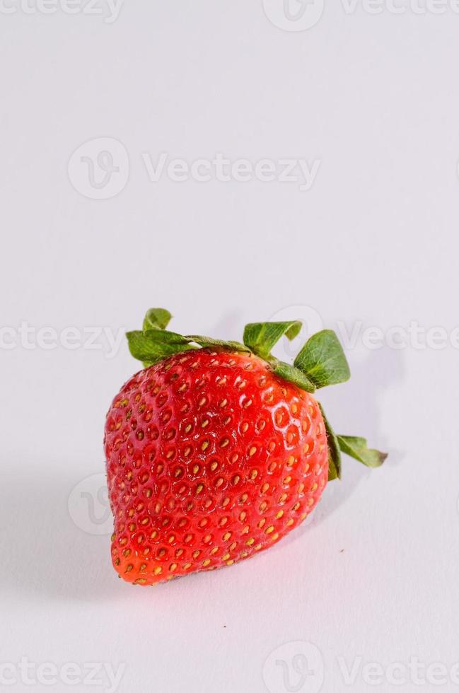 deliciosa fresa roja foto