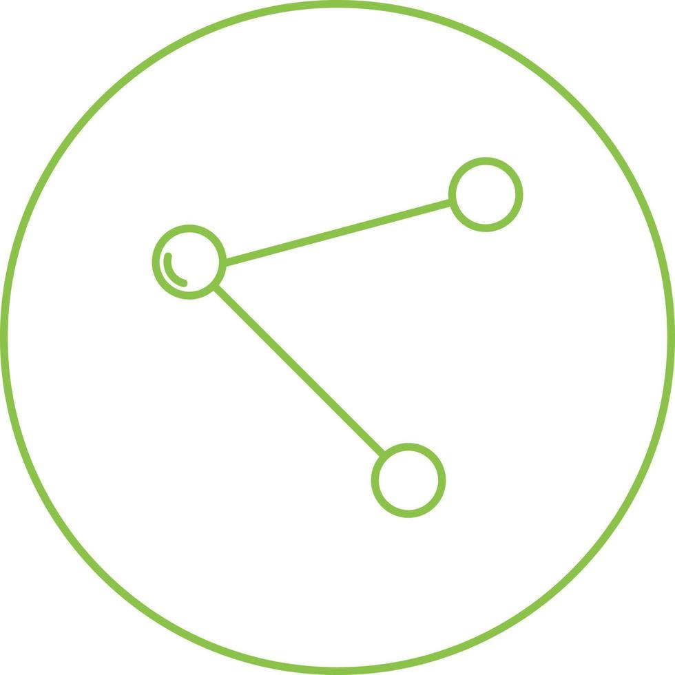Beautiful Share Line Vector Icon