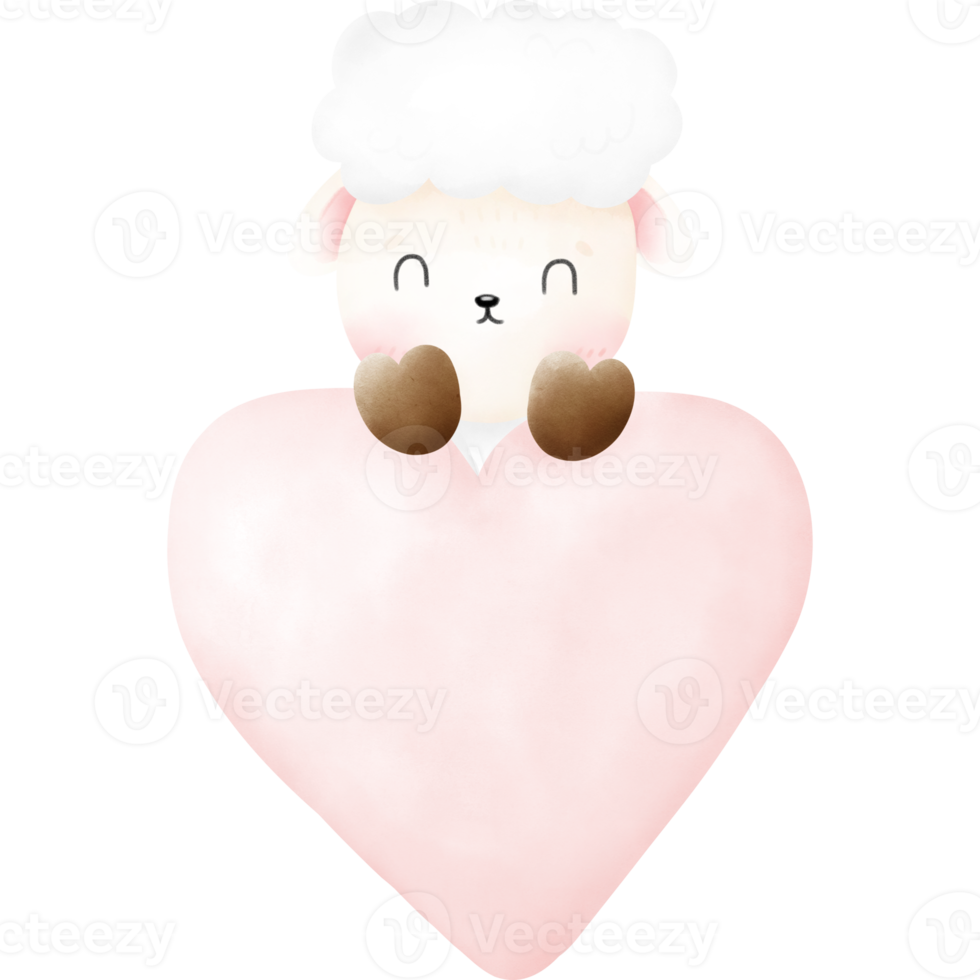 Cute Sheep illustration png