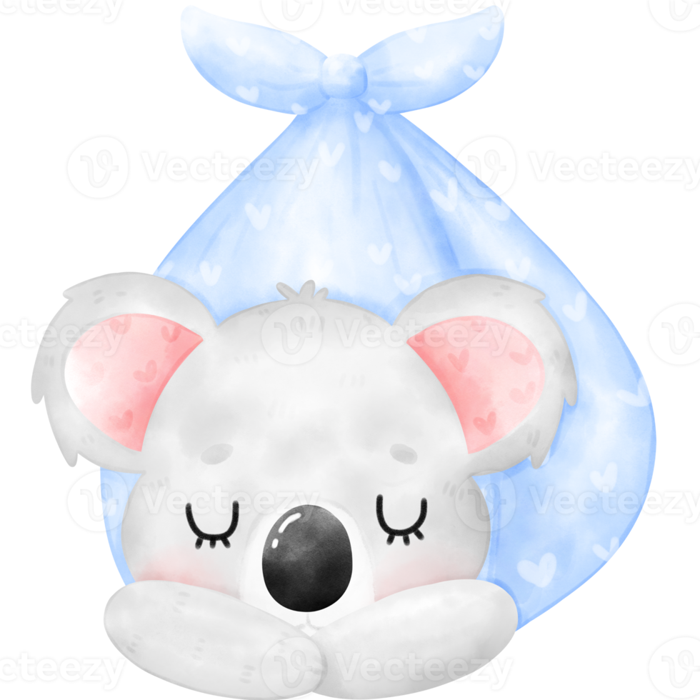 süße Koala-Illustration png