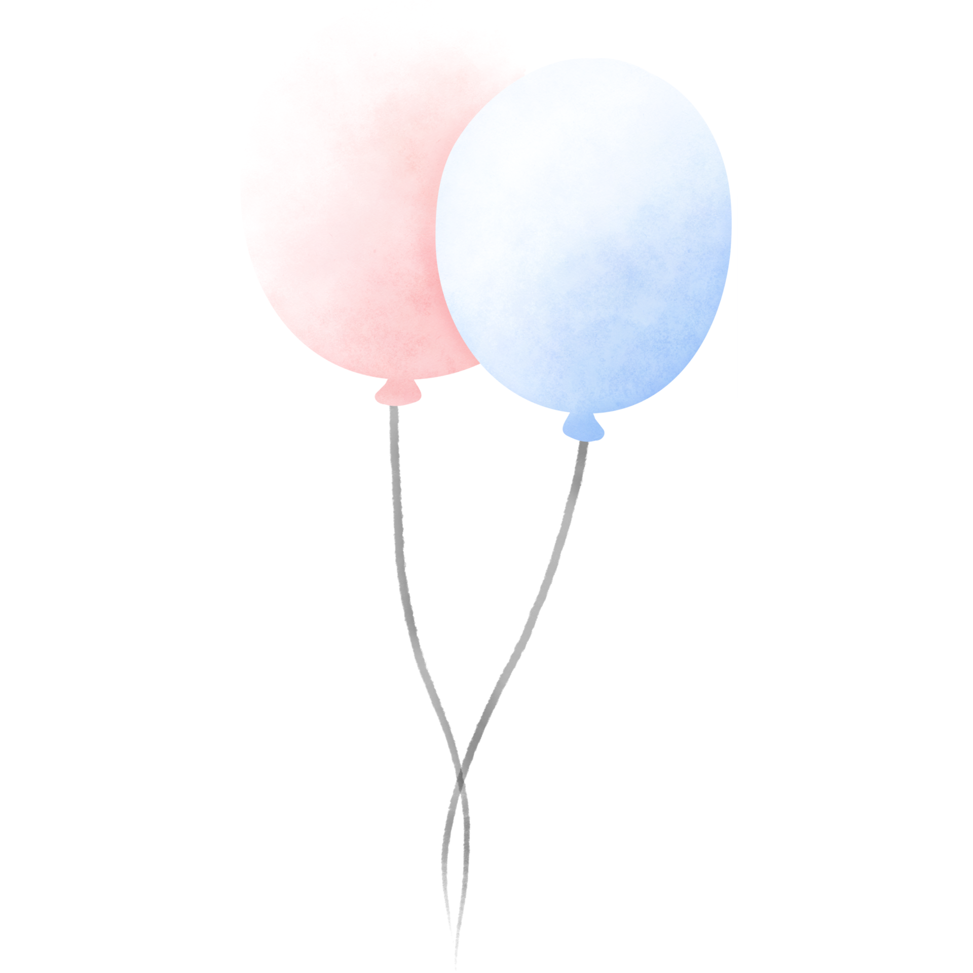 Globo rosa cumpleaños globo, azul, blanco, globo png