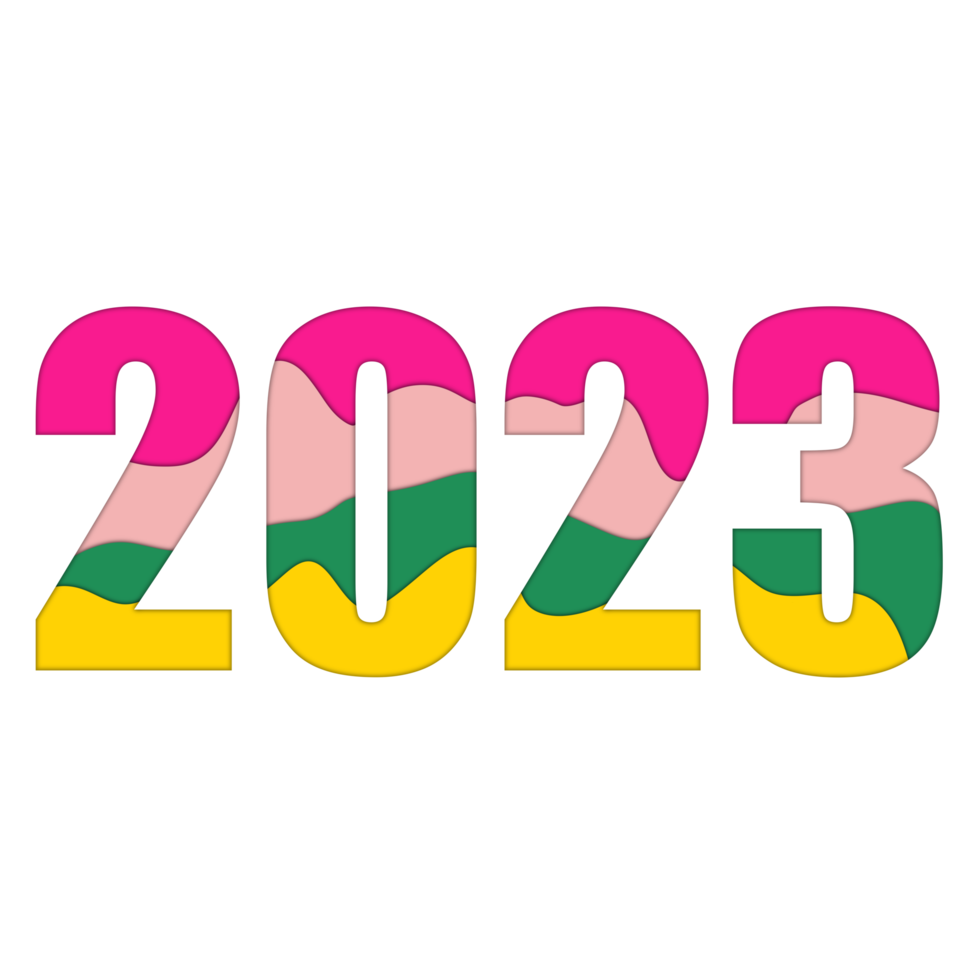 2023 nuovo anno celebrazione png