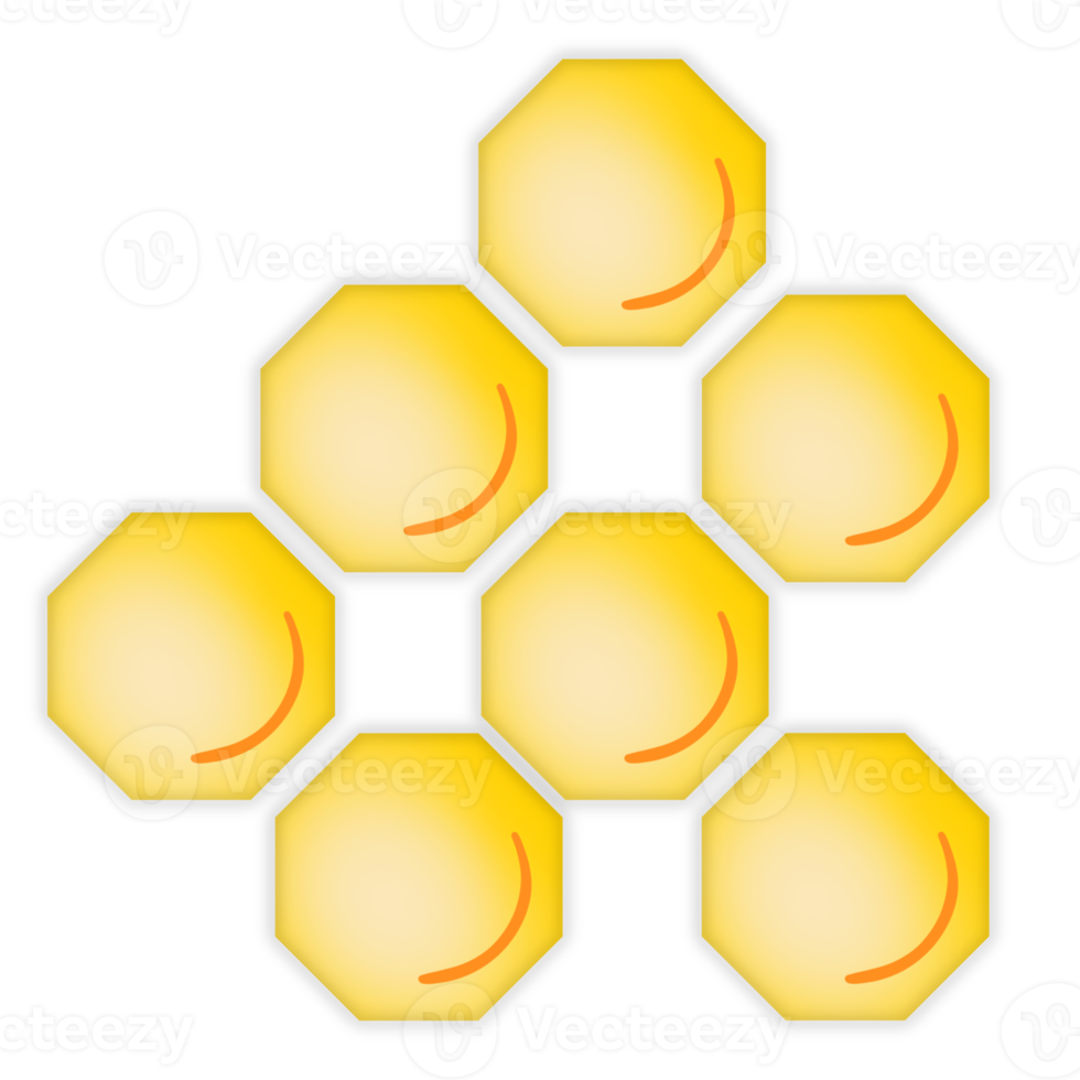 Honeycomb Diagram Design png