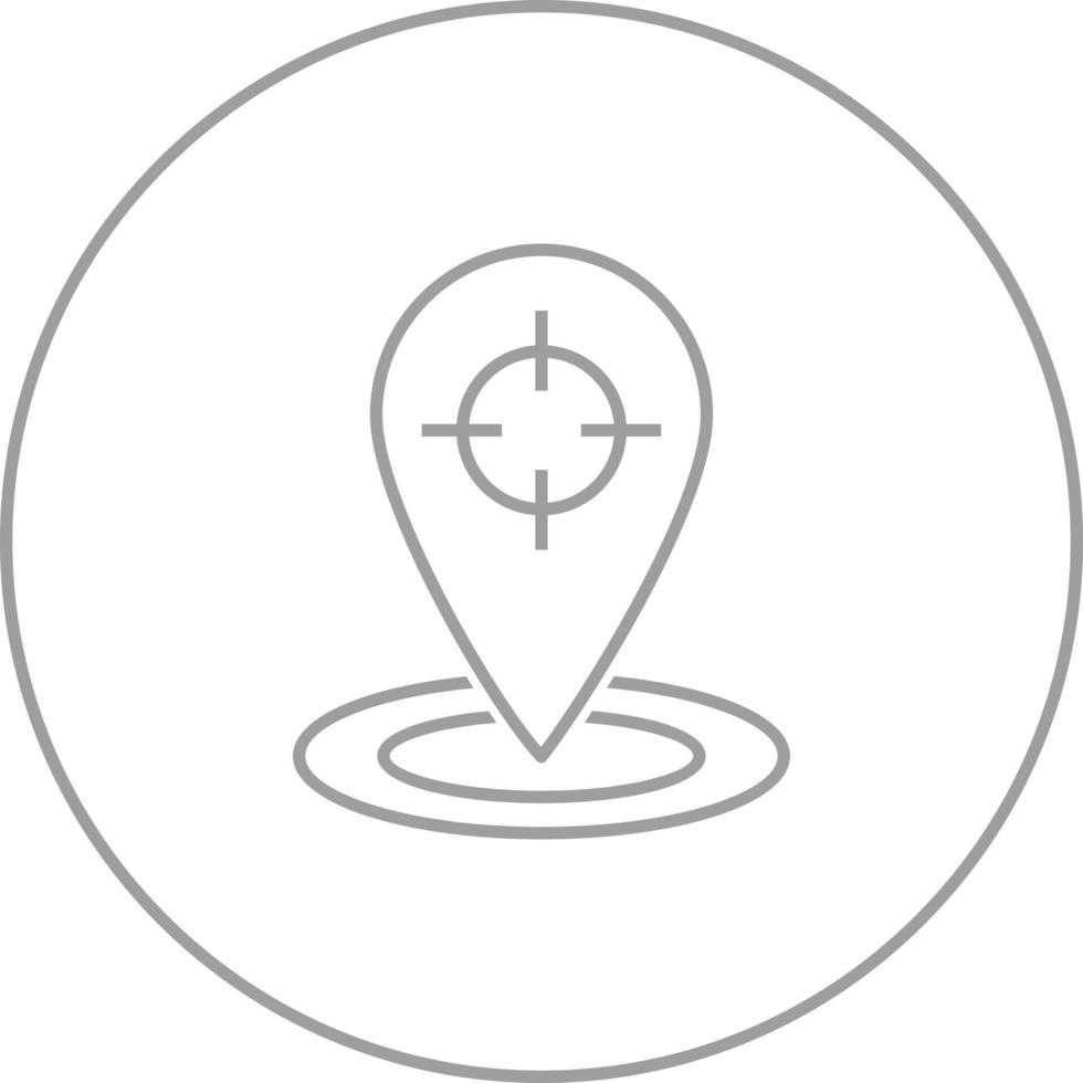 Beautiful Trace Location Line Vector Icon 16734067 Vector Art at Vecteezy