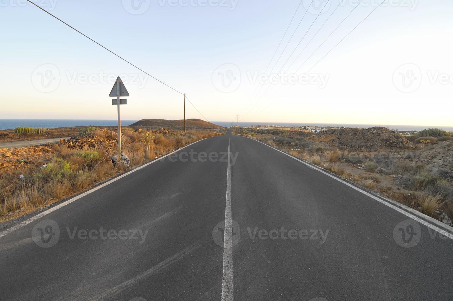 vista de un camino foto