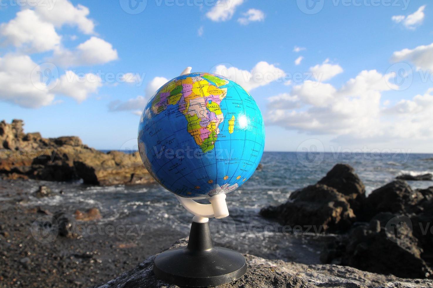 Vintage Globes Planet Earth photo