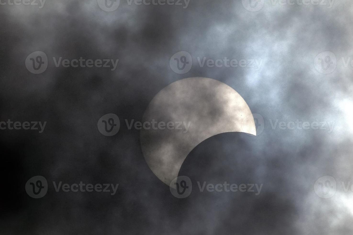 eclipse solar parcial foto