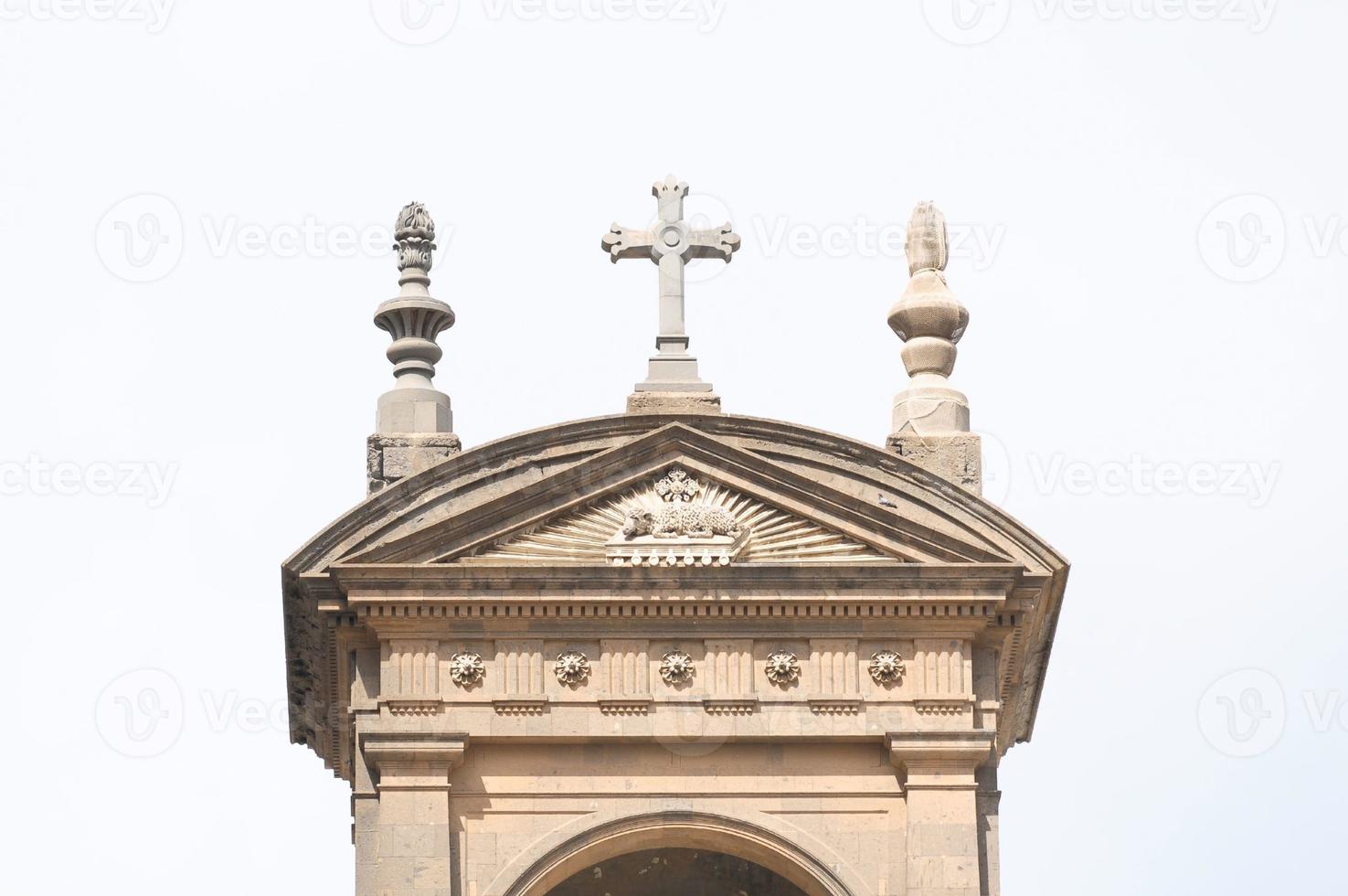 A Roof of an Old Church photo