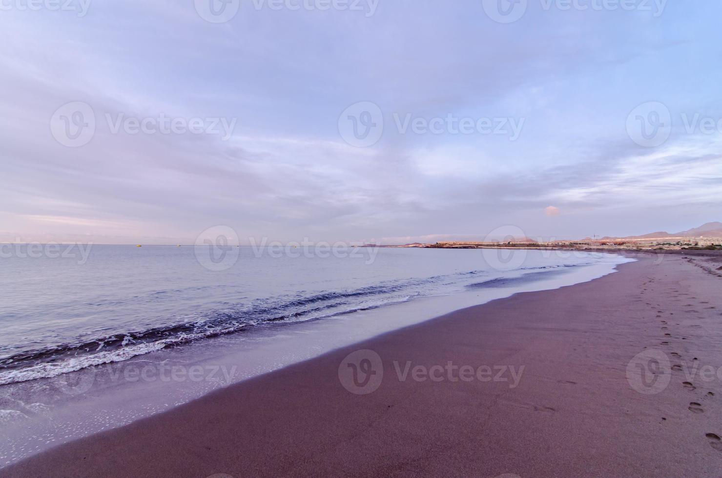 vista de la playa foto