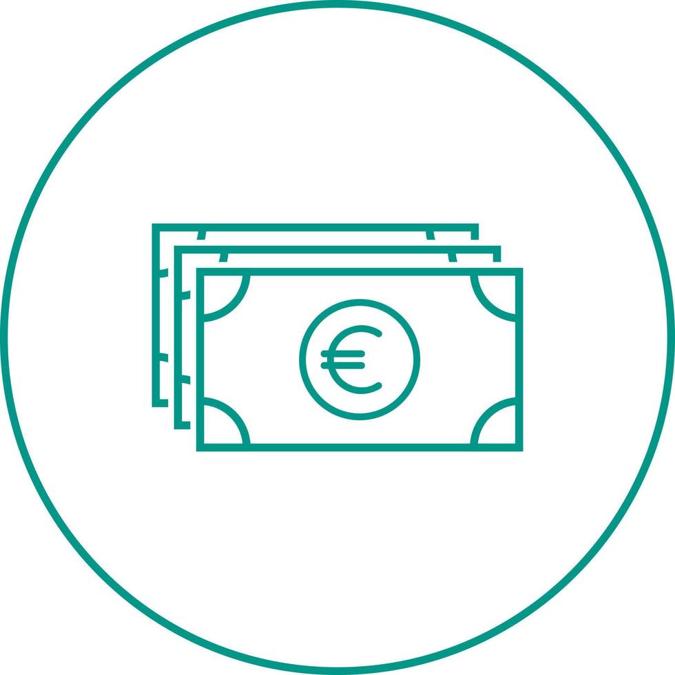 Beautiful Currency Vector line icon