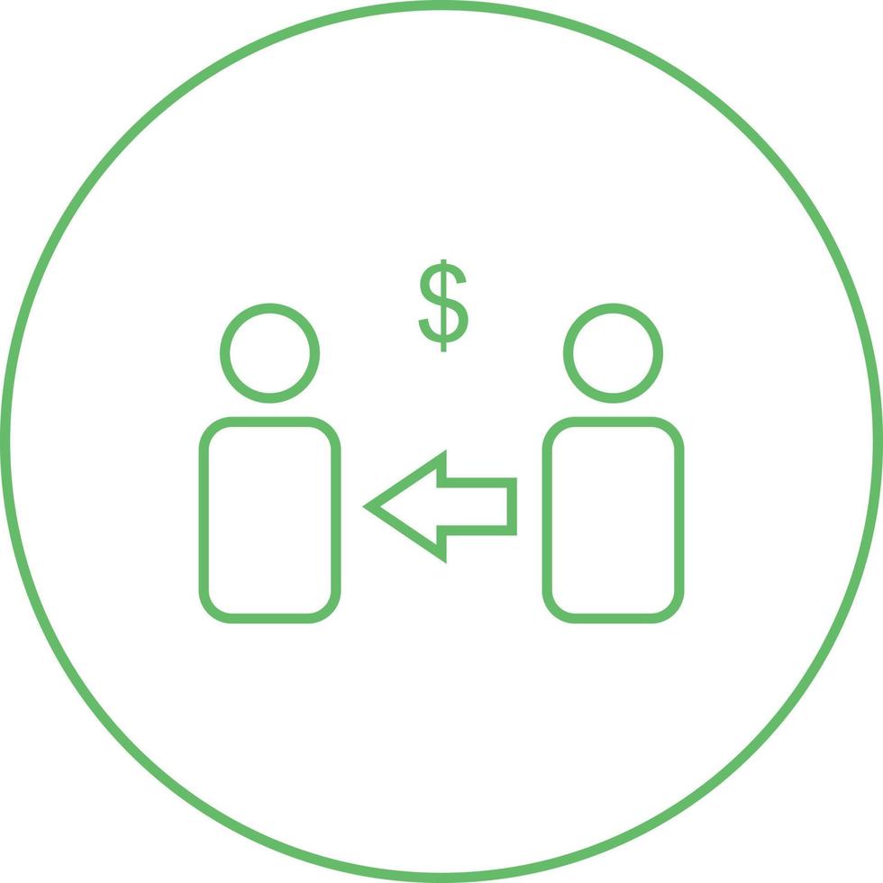 Beautiful Market Affiliate vector line icon