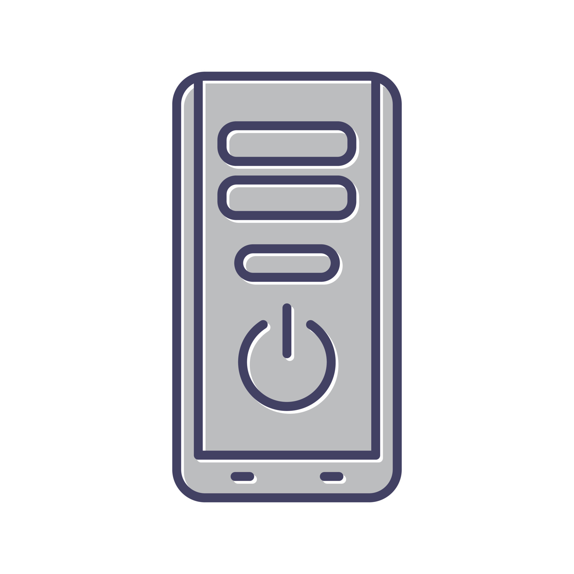 Computer Tower Vector Icon 16736589 Vector Art at Vecteezy