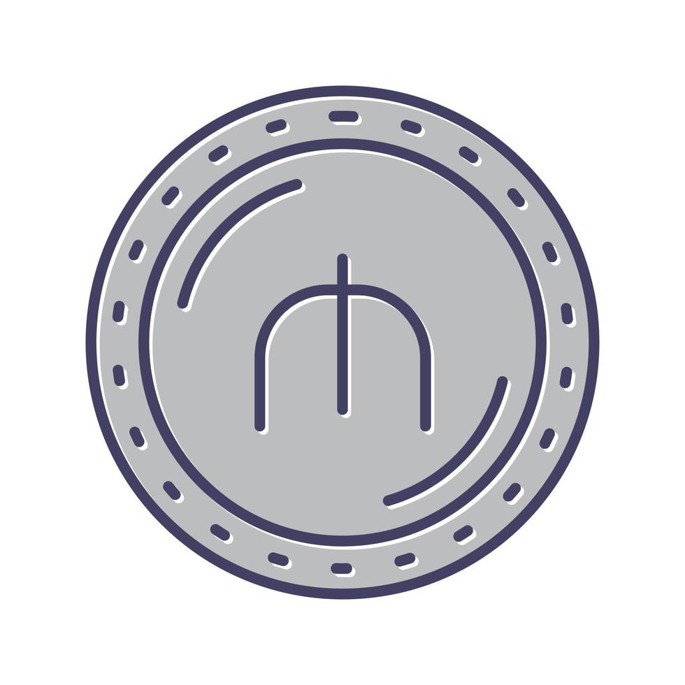 Manat Currency Vector Icon