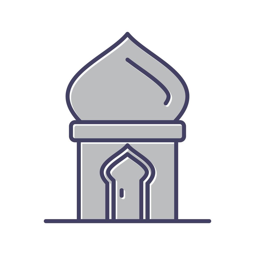 Masjid Door Vector Icon