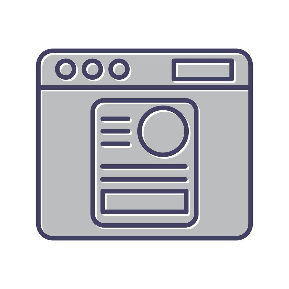 Blog Vector Icon